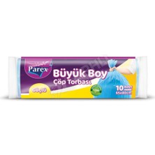 5 Adet Parex Güçlü Çöp Torbası Büyük Boy