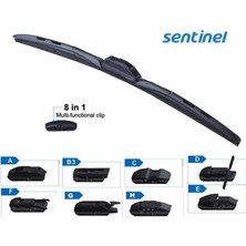Renklime Sentinel Hybrid Silecek 8 Aparatlı 410MM