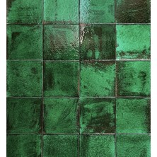 Art Mosaic Moss 10X10 El Yapımı Terracotta Seramik