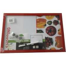 Özbience Şık ve Pratik Beyaz Yazı Tahtası 30X45CM, Mutfak ve Ofis Için Idealdir