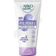 Arko Nem 60 ml Hyaluronik Asit İçeren Yoğun Bakım Kremi Anında 3x Nemlendirme Özelliği