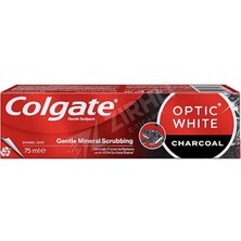 5 Adet Colgate Diş Macunu Optic White Aktif Kömür 75 ml