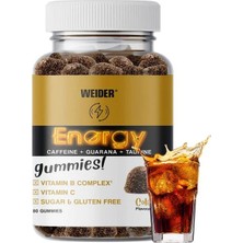 Weider Weıder Energy Booster Caffeine Taurine 80 Gummies