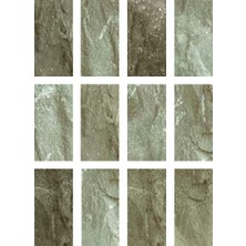 Art Mosaic Slate 12,5X25 / 5”X10” Matt  Havuz Porseleni