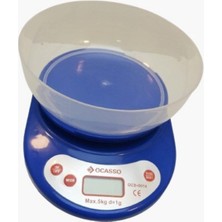 Özbience Dijital Mutfak Tartısı 5kg/1g, Hassas ve Pratik Ölçüm, Beyaz