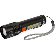 Pileli Store Baretta Br-85 XHP50 LED 5 Fonksiyonlu Şarjlı El Feneri