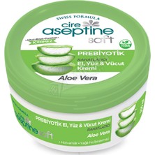 2 Adet Cire Aseptine Soft Prebiyotik El ve Vücut Kremi Aloe Vera 300 ml