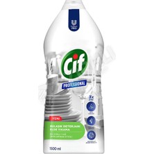 Cif Pro Bulaşık Deterjanı Kolay Kullanım 1500 ml
