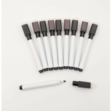 Özbience 10'lu Renkli Mini Tahta Kalemi Seti, Magnetli Yazma Kalemleri