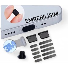 Özbience Typ-C Uyumlu Hoparlör Toz ve Kir Koruyucu Set, 10 Adet, 5 Takım