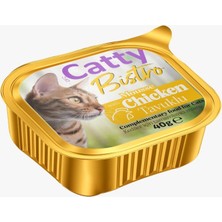 Catty Bistro Mousse Tavuklu Yetişkin Kedi Konservesi 40 gr