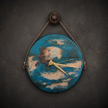 Debreli Ahşap Vintage No.01 Ahşap Duvar Saati