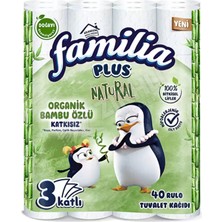 4 Adet Familia Tuvalet Kağıdı Bambu 40'lı