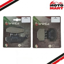 Vespa Gt 200 Ön ve Arka Balata Takımı Brenta BRT0014