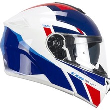 Cgm 311G Blast Sport Kapalı Kask Beyaz-Mavi