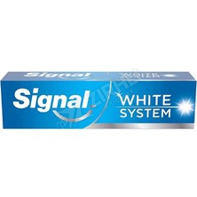 5 Adet Signal White System Diş Macunu 75 ml