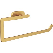 Line Bathroom Venüs Havluluk,yuvarlak Açık-Rulo 255 mm Mat Altın