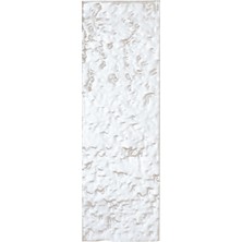 Art Mosaic Pearl White 6,5X21,5 El Yapımı Terracotta Seramik