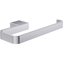 Line Bathroom Moon Havluluk,yuvarlak,yarı Açık 210 mm Krom