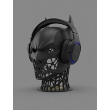 Özbience Yarasa Temalı Dekoratif Gaming Kulaklık Tutucu, Şık ve Fonksiyonel Tasarım