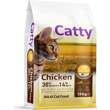Catty Tavuklu Yetişkin Kedi Maması 15 kg