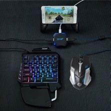 Özbience 3’ü Bir Arada Pubg Oyun Konsolu, Klavye ve Mouse Bağlantı Seti