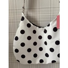 Mute Bag Polka Bag Puantiye Çanta / Puantiyeli Omuz Çantası (28*49)
