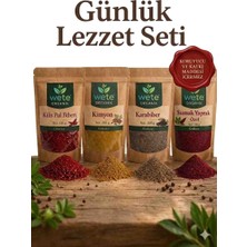4'lü Set Günlük Lezzet Seti Kilis Biberi Kimyon Karabiber Sumak