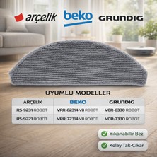 Özbience Akıllı Robot Süpürge Paspas Bezi, Temizlik Kolaylığı ve Konfor Sağlar