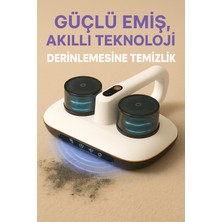 Woodhub Sessiz ve Güçlü Emişli Akıllı Uv Süpürge, Yatak, Halı ve Koltuk Için