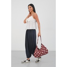 Mute Bag Polka Bag Puantiye Çanta / Puantiyeli Omuz Çantası (28*49)