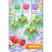 CAN Life Collection El Yapımı Gliserinli Elma Ağacı Sabun – Paraben Içermez, Doğal & Eğlenceli Çocuk Sabunu