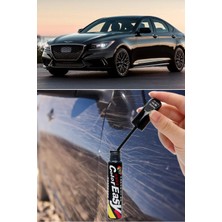 Munico Siyah 5 ml Kaporta Tampon Çizik Onarıcı Dayanıklı Boya Kalemi Tüm Araçlara Oto Rötuş Kalemi Metal