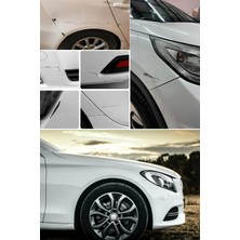 Munico 2 Adet Metalik Beyaz Araç Rötuş Kalemi Kaporta Çizik Kaporta Onarım Boya Kalemi Her Koda Uygun