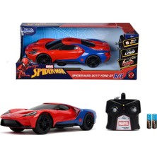 1:16 Jada Toys Ford Gt 2017 Spiderman Kumandalı Araba