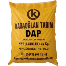Karaoğlan Tarım 25 kg Dap 18.46.0 - Toprak Altı Kompoze Taban Gübresi