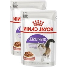 Cekar Store Royal Canin Gravy Sterilised Kısırlaştırılmış Yaş Kedi Maması 85 gr x 2 Adet