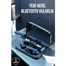 Senka Mey Ithalat® Bluetooth Kulaklık Powerbankli Dijital Göstergeli Dokunmatik Kontrol