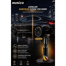 Munico 2 Adet Metalik Siyah Araç Rötuş Kalemi Kaporta Çizik Kaporta Onarım Boya Kalemi Her Koda Uygun