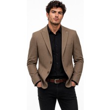 Presto Erkek Tek Spor Ceket 6 Drop Çift Yırtmaçlı Mevsimlik BGL-ST05461
