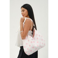 Mute Bag Polka Bag Puantiye Çanta / Puantiyeli Omuz Çantası (28*49)