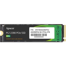 Apacer AS2280P4U 1tb 3500-3000 Mb/s M.2 Pcıe GEN3X4 SSD (AP1TBAS2280P4U-1)