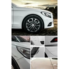 Munico Oto Rötuş Kalemi Metalik Beyaz 5 ml Kaporta Tampon Çizik Giderici Boya Fırçası Tüm Kodlara Uygun