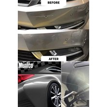 Munico 3 Adet Gri 5 ml Kaporta Tampon Çizik Onarıcı Dayanıklı Boya Kalemi Tüm Araçlara Oto Rötuş Kalemi