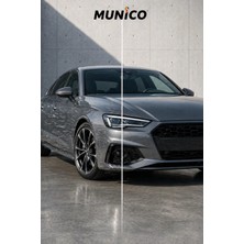 Munico 3 Adet Gri Oto Rötuş Kalemi 5 ml Kaporta Çizik Giderici Tampon Onarıcı Fırça Boya Kaporta Tampon