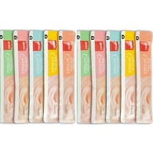 Cekar Store Creamy Cat Treat Karışık Krema Sıvı Kedi Ödül Maması 14 gr x 10 Adet