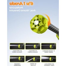 Cekar Store 7CW02 Akülü Şarjlı Yüksek Basınçlı Araç ve Bahçe Yıkama Temizleme Tabancası