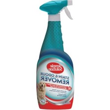 Cekar Store Simple Solution Köpekler Için Leke ve Koku Giderici Sprey Idrar Dışkı Kusma Lekelerine Karşı Etkili Evcil Hayvan ve Çocuk Dostu 750 ml