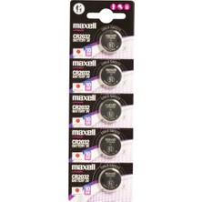 Senka Maxell CR2032 3V Lityum Bios Baskül Terazi Pili 5’li Kartela 5 Adet