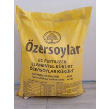 Karaoğlan Tarım Elementel Toz Kükürt - Toprak Ph Düzenleyici - 25 kg